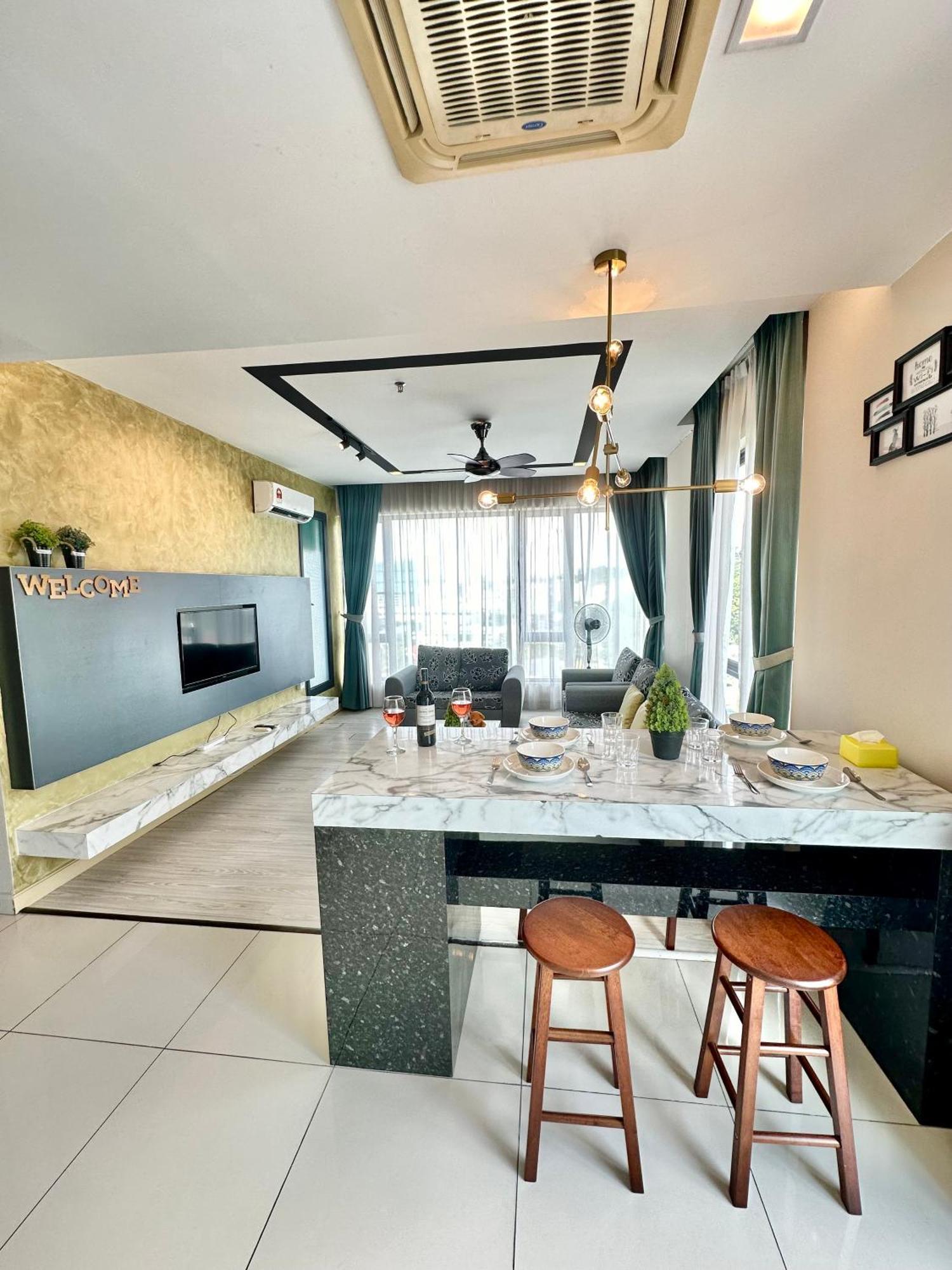 Cozy Living Sky Apartment Kota Kinabalu Exterior foto