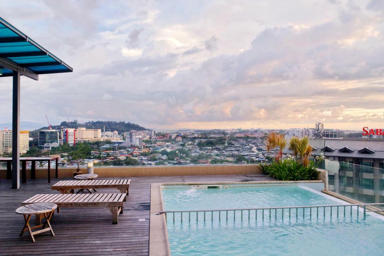 Cozy Living Sky Apartment Kota Kinabalu Exterior foto