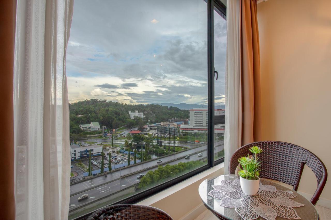 Cozy Living Sky Apartment Kota Kinabalu Exterior foto